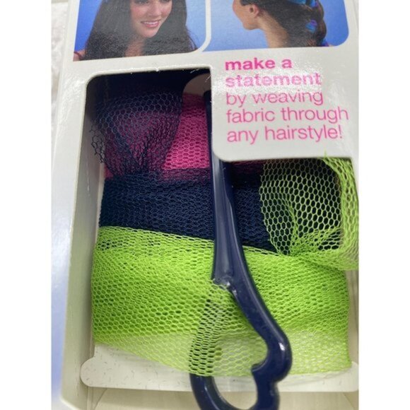 Scunci Design Weaving Mesh Fabric Through any Hair Styles 5 Piece Kit - Picture 3 of 5